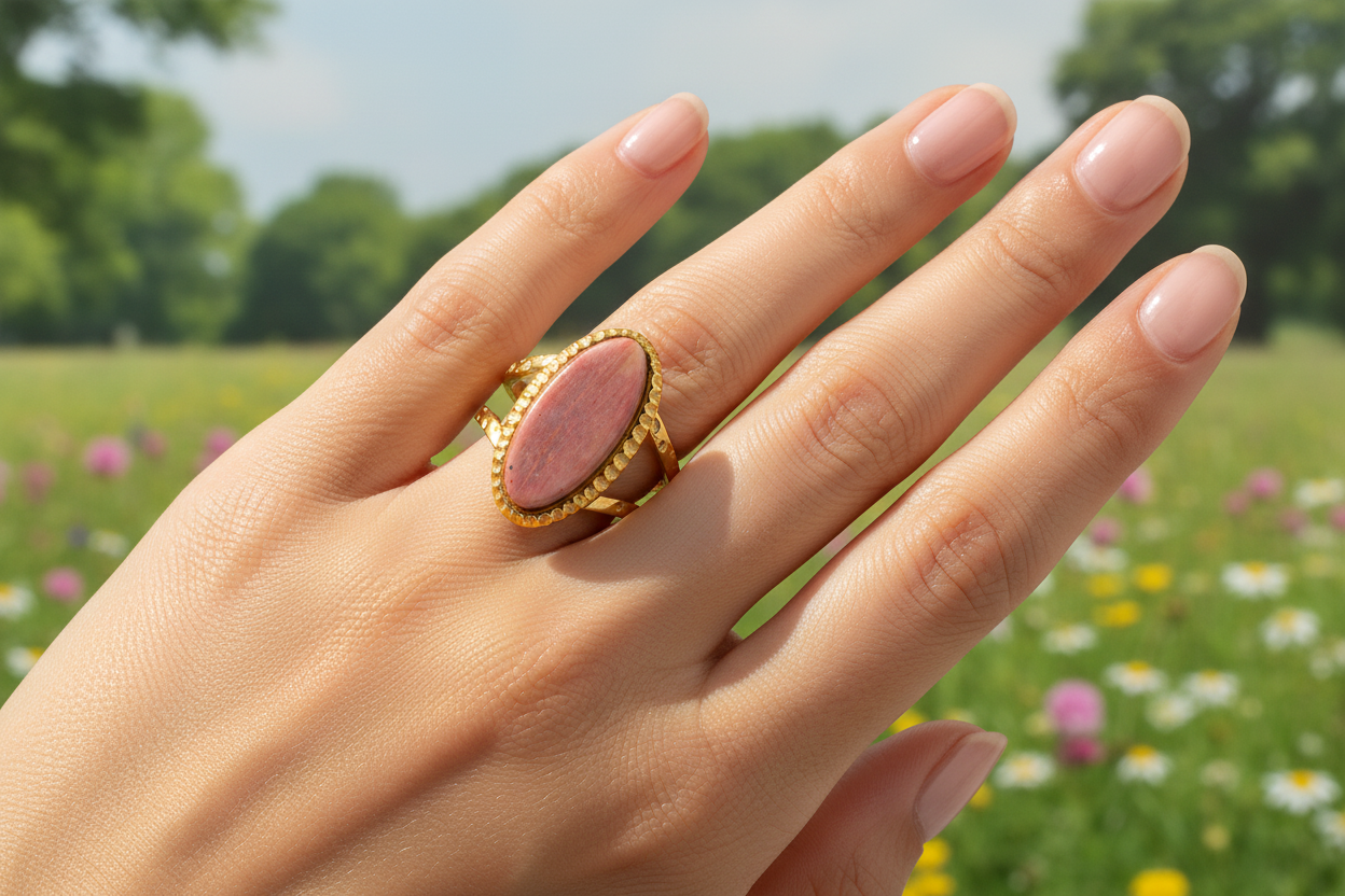 Natural Rhodonite