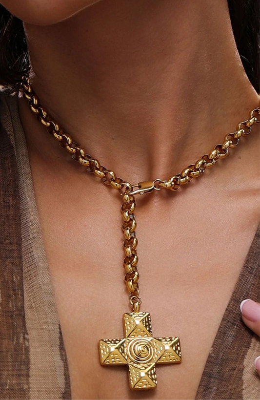 Chunky Goddess Cross