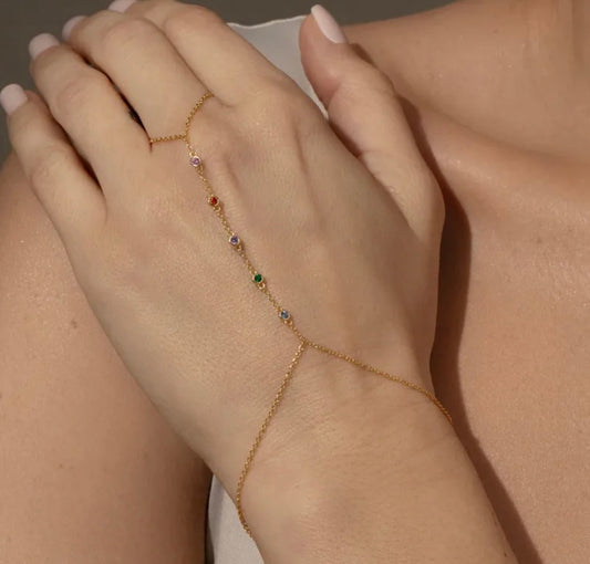 Colorful Bracelet Ring