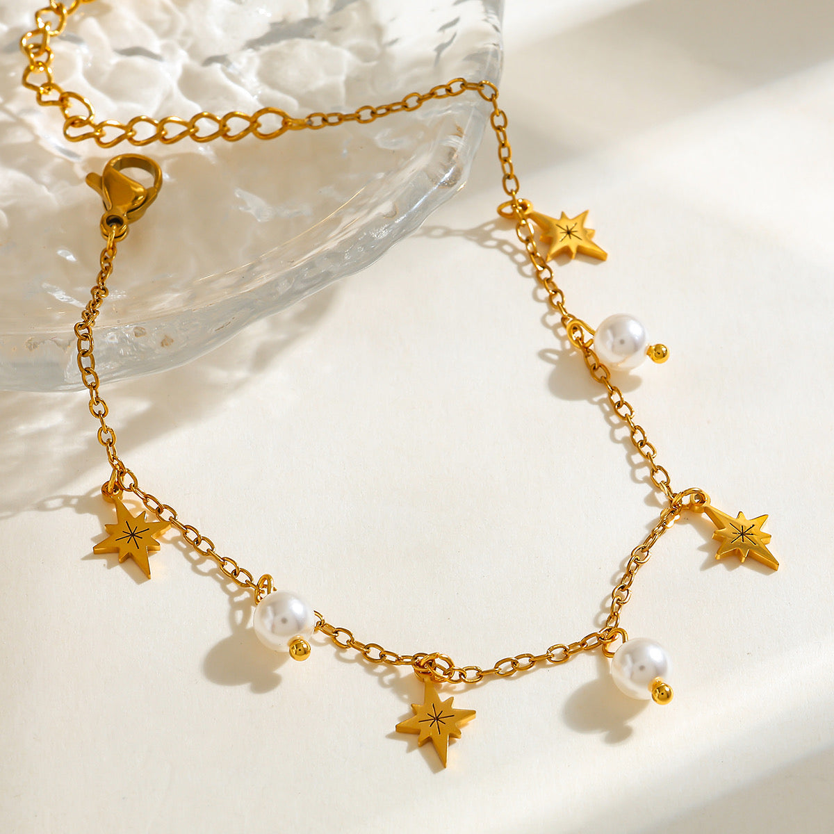 Pearl & Stars Bracelet