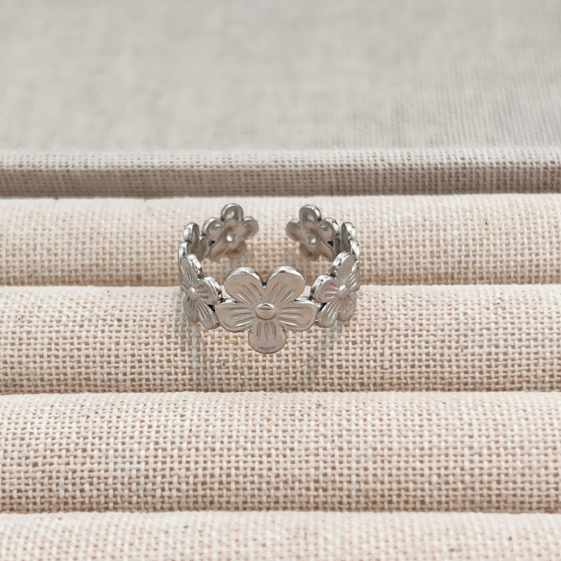 Silver daisies