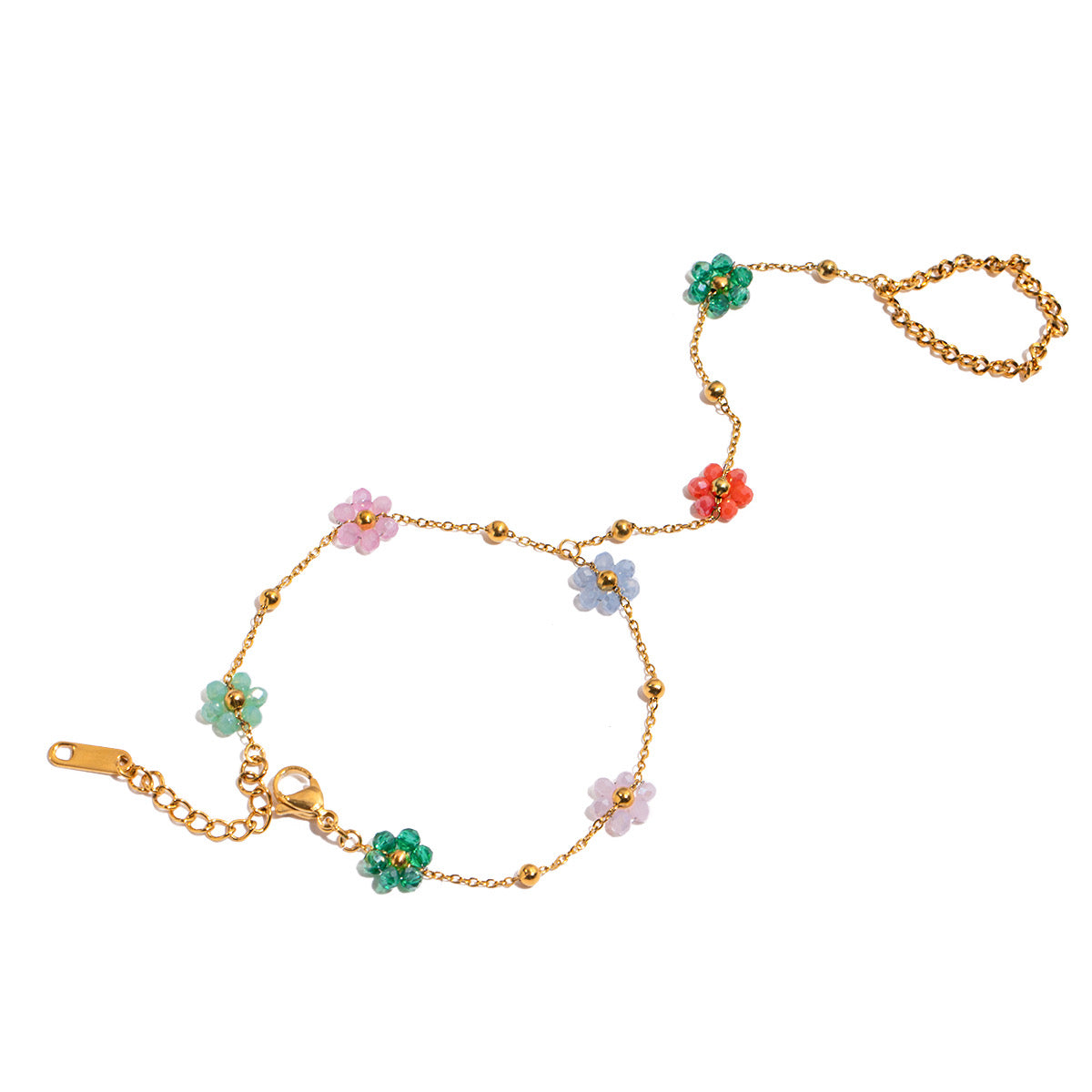 Flower hand chain