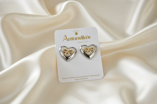 Heart studs