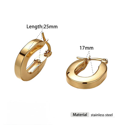 Oval Hoop 17