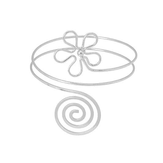 Flower arm-cuff
