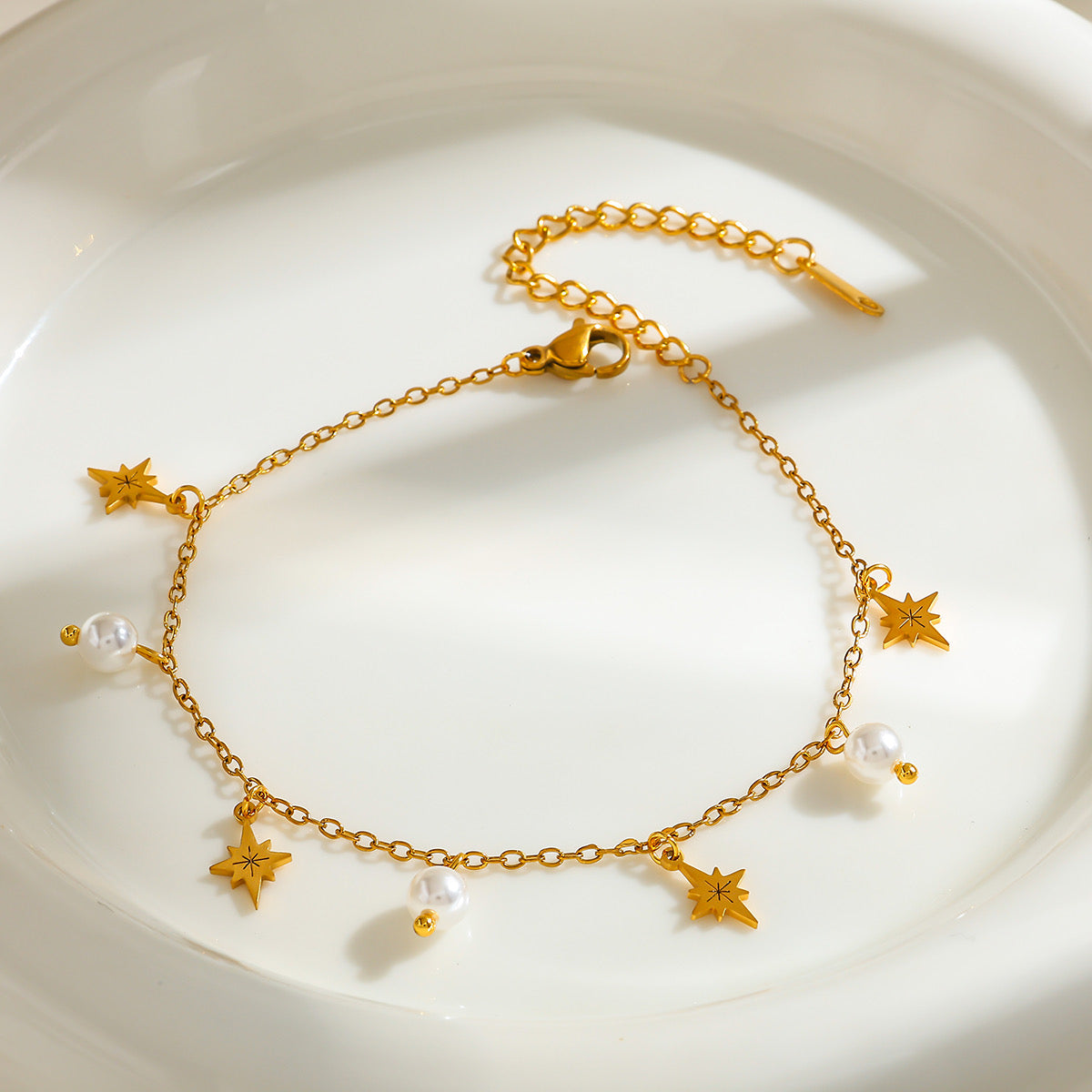 Pearl & Stars Bracelet