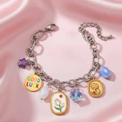 Mix charm bracelet
