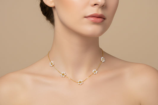 Flower necklace